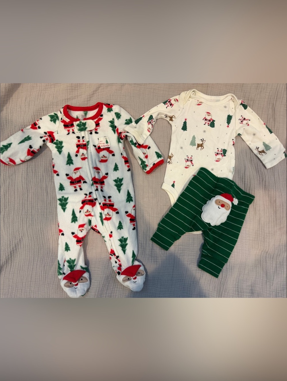 Baby Holiday onesies